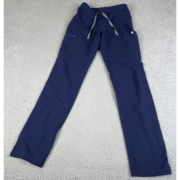 FIGS Technical Collection Scrub Bottom Women XST Navy Blue TW2000T Pant Hospital - Picture 1 of 12